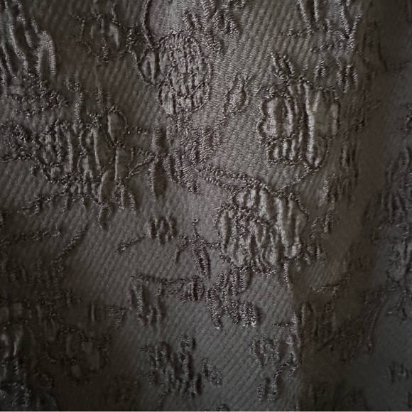 Majorelle Tillie Jacquard Puff Sleeve Cut Out Mini Dress in Black NEW - Picture 6 of 7